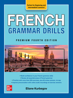 cover image of French Grammar Drills, Premium